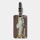 カリフォルニアサンセット ラゲッジタグ (正面縦)