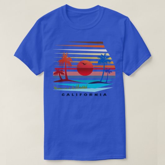 カリフォルニアサンセットTシャツ Tシャツ (デザイン正面)