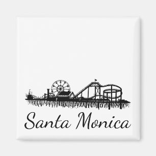 カリフォルニアサンタモニカCAピアビーチフェリスホイール マグネット