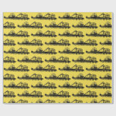 カリフォルニアサンタモニカCAピアビーチフェリスホイール ラッピングペーパー (フラット)