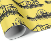 カリフォルニアサンタモニカCAピアビーチフェリスホイール ラッピングペーパー (ロールコーナー)