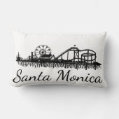 カリフォルニアサンタモニカCAピアビーチフェリスホイール ランバークッション (正面)