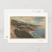 カリフォルニアサンタルシアMTSアロングHwy 1 シーズンポストカード (正面/裏面)