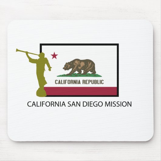 カリフォルニアサンディエゴ代表団LDS CTR マウスパッド (正面)