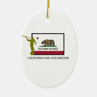 カリフォルニアサンノゼ代表団LDS CTR セラミックオーナメント