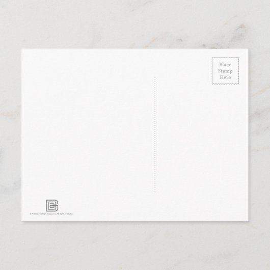 カリフォルニアサンフランシスコパレスオブファインアート ポストカード (裏面)