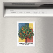 カリフォルニアサンベルナルディーノオレンジツリー マグネット (インサイチュ (食洗機))