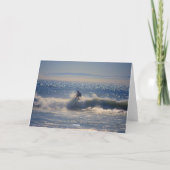 カリフォルニアサーファーの挨拶状 カード (裏面)