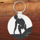 カリフォルニアサーファーキーチェーン キーホルダー (正面)