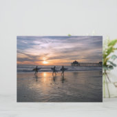 カリフォルニアサーファーズアットサンセットスクラップブック紙 (スタンド正面)