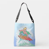 カリフォルニアサーファー クロスボディバッグ (裏面)