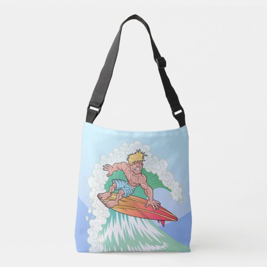 カリフォルニアサーファー クロスボディバッグ (正面)