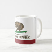 カリフォルニアサーフィンくま コーヒーマグカップ (正面右)