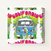 カリフォルニアサーフィンバン ノートブック (裏面)