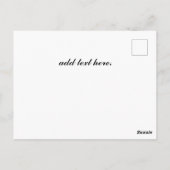 カリフォルニアサーフィンパラダイスヴィンテージ ポストカード (裏面)