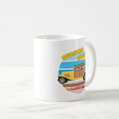 カリフォルニアサーフィンビベ コーヒーマグカップ (正面右)