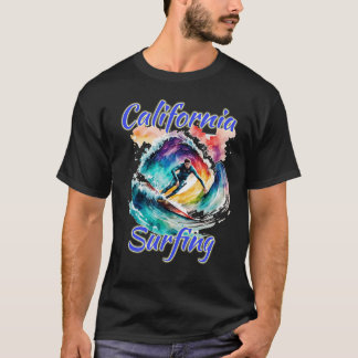 カリフォルニアサーフィン Tシャツ