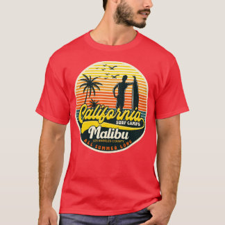 カリフォルニアサーフキャンプマリブ Tシャツ