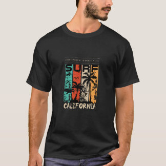 カリフォルニアサーフヴィンテージサンセットTシャツ – レトロビー Tシャツ