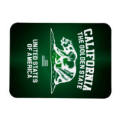 カリフォルニアザゴールデン州 マグネット (横)