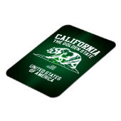 カリフォルニアザゴールデン州 マグネット (左側)