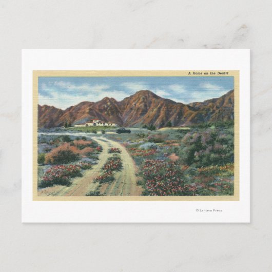 カリフォルニアシーニックデザートビューオブレジデンス ポストカード (正面)