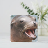 カリフォルニアシーライオン招待状 招待状 (スタンド正面)