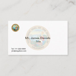 カリフォルニアシ素晴らしール 名刺