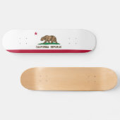 カリフォルニアスケートボードのデッキの旗 スケートボード (横)