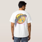 カリフォルニアスケートボードのワイシャツF/B Tシャツ (裏面フル)