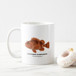 カリフォルニアスコピオンフィッシュ – Marine Animals of Califo コーヒーマグカップ