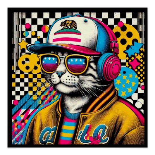 カリフォルニアスプリング猫2 ポスター (正面)