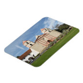 カリフォルニアスペインの州サンタバーバラミッション マグネット (左側)