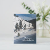 カリフォルニアゼファーに乗った ポストカード (スタンド正面)