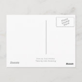 カリフォルニアゼファーに乗った ポストカード (裏面)