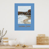 カリフォルニアゼファー旅行ポスター ポスター (キッチン)