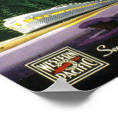 カリフォルニアゼファー ポスター (角)