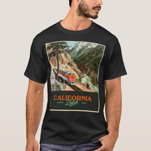 カリフォルニアゼファー Tシャツ (正面)
