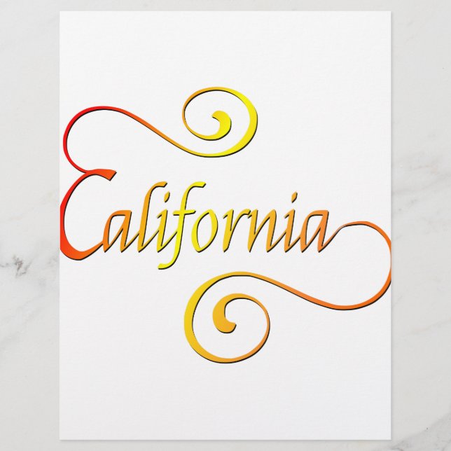 カリフォルニアタイポグラフィアート (正面)