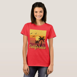 カリフォルニアデザイン – ウィメンズベーシックTシャツ Tシャツ