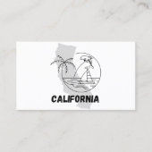 カリフォルニアデザイン 名刺 (正面)