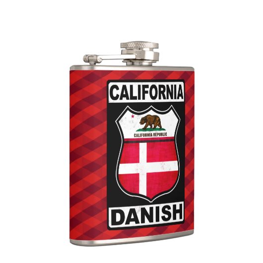カリフォルニアデンマークのアメリカ人Hipflask フラスク (右)