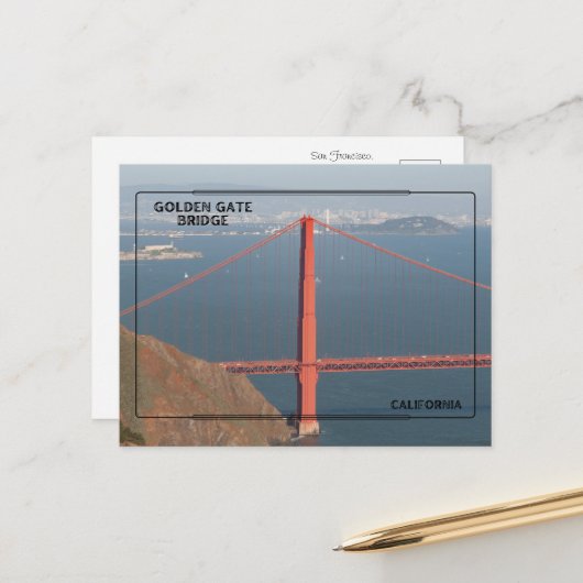 カリフォルニアトラベルキープサケ ポストカード (正面/裏面インサイチュ)