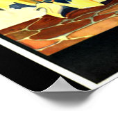 カリフォルニアトラベルバイトレインヴィンテージ ポスター (角)