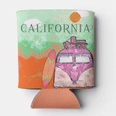 カリフォルニアトラベルポスタークーラーボックス 缶クーラー (裏面)