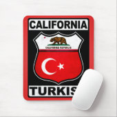 カリフォルニアトルコアメリカ人 マウスパッド (マウス)
