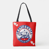 カリフォルニアトートバッグ トートバッグ (裏面)