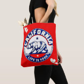 カリフォルニアトートバッグ トートバッグ (クローズアップ)