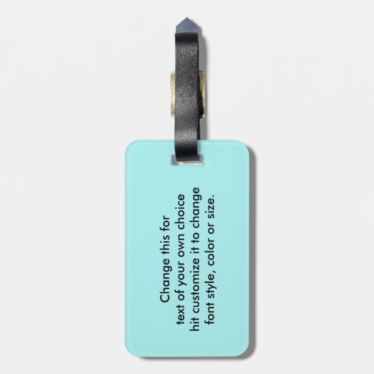 カリフォルニアドリーミングサニーシーサンドサーフィン場 ラゲッジタグ (裏面縦)