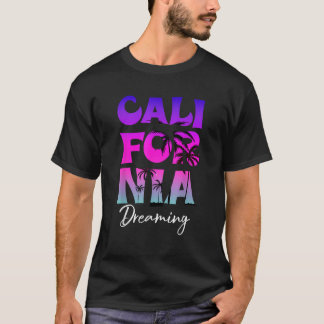 カリフォルニアドリーミングトロピカルカリフォルニアサマーヴァ Tシャツ